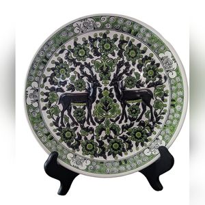 Decorative handmade plate
